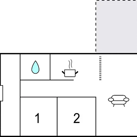 Apartmán 2 Bedroom Amazing In *